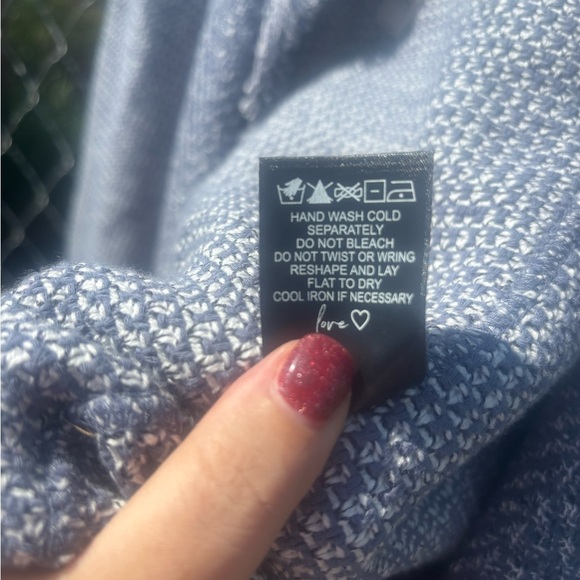 NWT NIC+ZOE FRINGE MIX KNIT POCKET JACKET - Picture 7 of 7